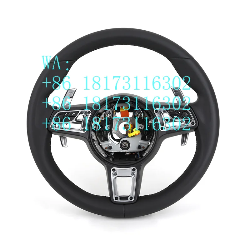 Factory Discounts Upgrade Volant Leather Steering Wheel Cayenne 958 911 GT3 GT4 911.2 Carrera 997 Panamera 970 Taycan Cayman 987