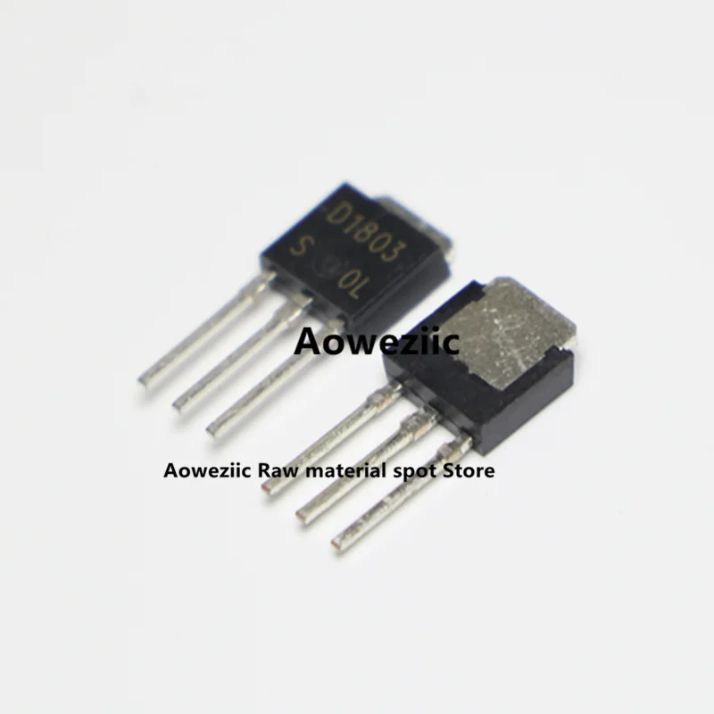 Aoweziic 100% Baru Diimpor Asli 2SD1803 D1803 TO-251 TO-252 Transistor Daya 5A 50V