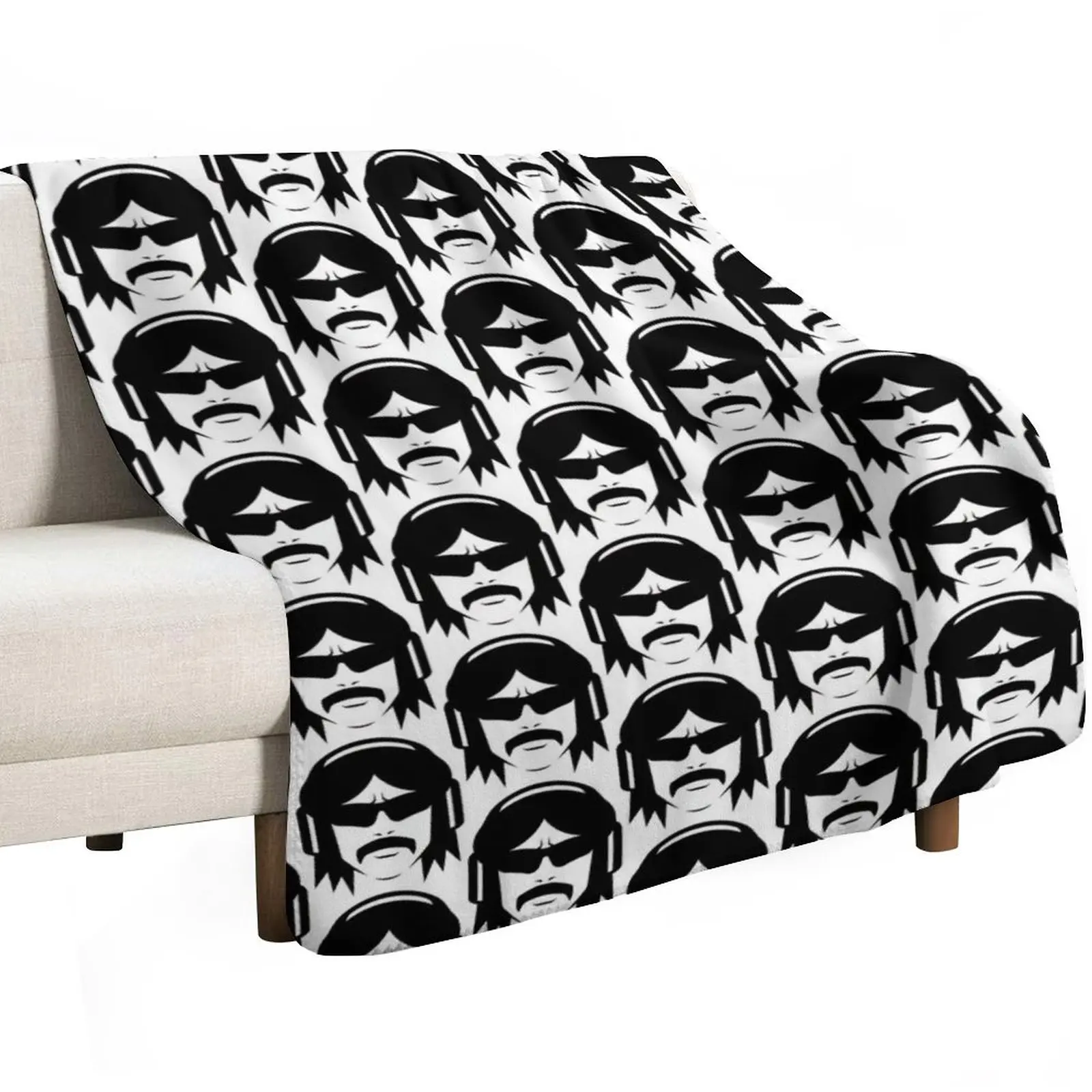 dr.disrespect Throw Blanket Warm Loose Decorative Sofas Hair Beautifuls Kid'S Blankets