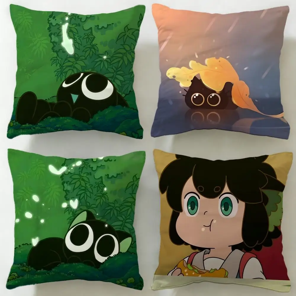 

Классическая аниме-подушка «Легенда о Хей», мягкая и легко моющаяся наволочка – универсальная для дивана, кровати, путешествий и офиса