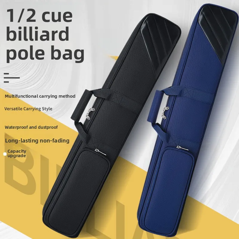 

Billiards Club Barrel Rod 7-Hole 8-Hole Portable 3/4, 1/2 Billiards Club Storage Fitness Bag Shoulder Handheld