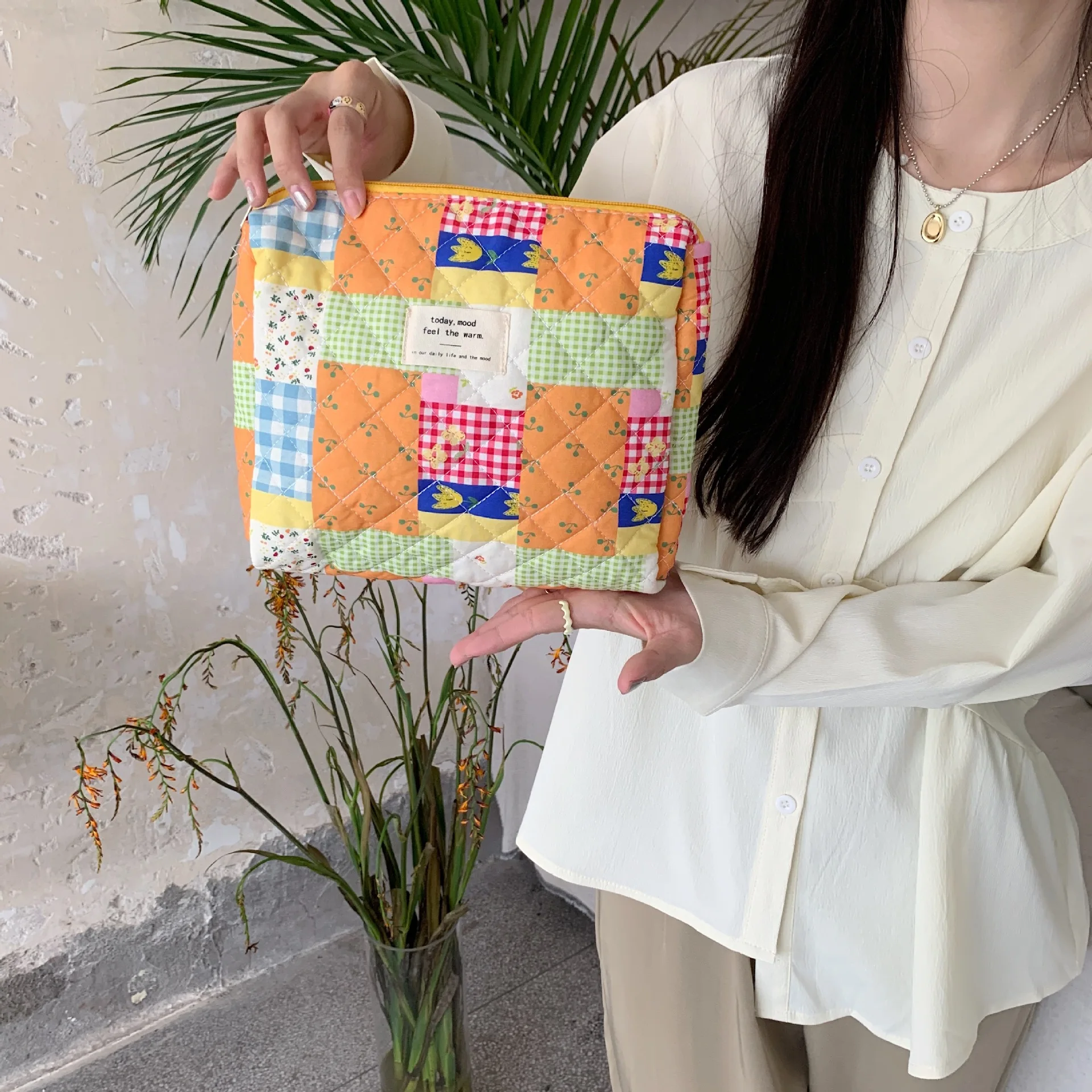 Cartoon Baby Luiertas Print Luier Organizer Rits Handtas Reizen Buiten Luier Opbergtas Multi Functionele Opbergtas