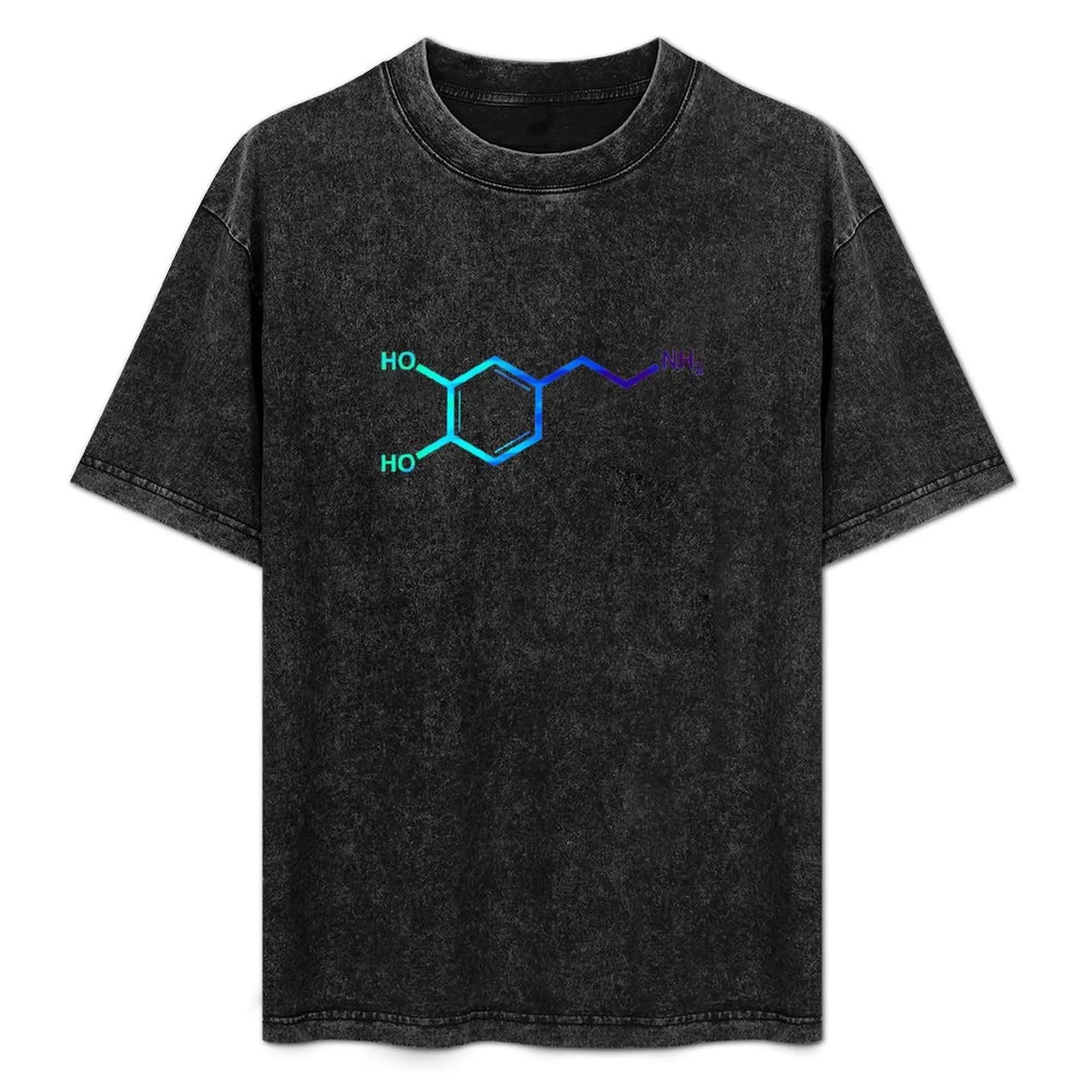 Dopamine - Blue T-Shirt anime clothes summer top mens graphic t-shirts