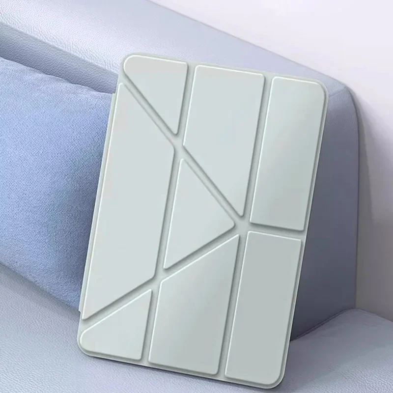 حافظة لهاتف Honor Pad 10 حافظة ذكية قابلة للطي من الأكريليك غطاء خلفي صلب لهاتف Coque Honor Pad 10 12.1 بوصة 2025 مع حامل قلم رصاص