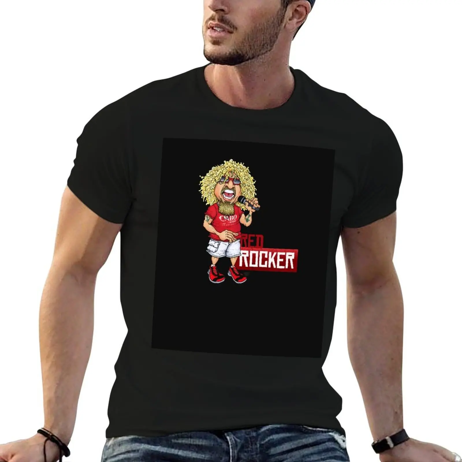 Rock n Roll T-Shirt plus size clothes custom shirt t shirts for men cotton