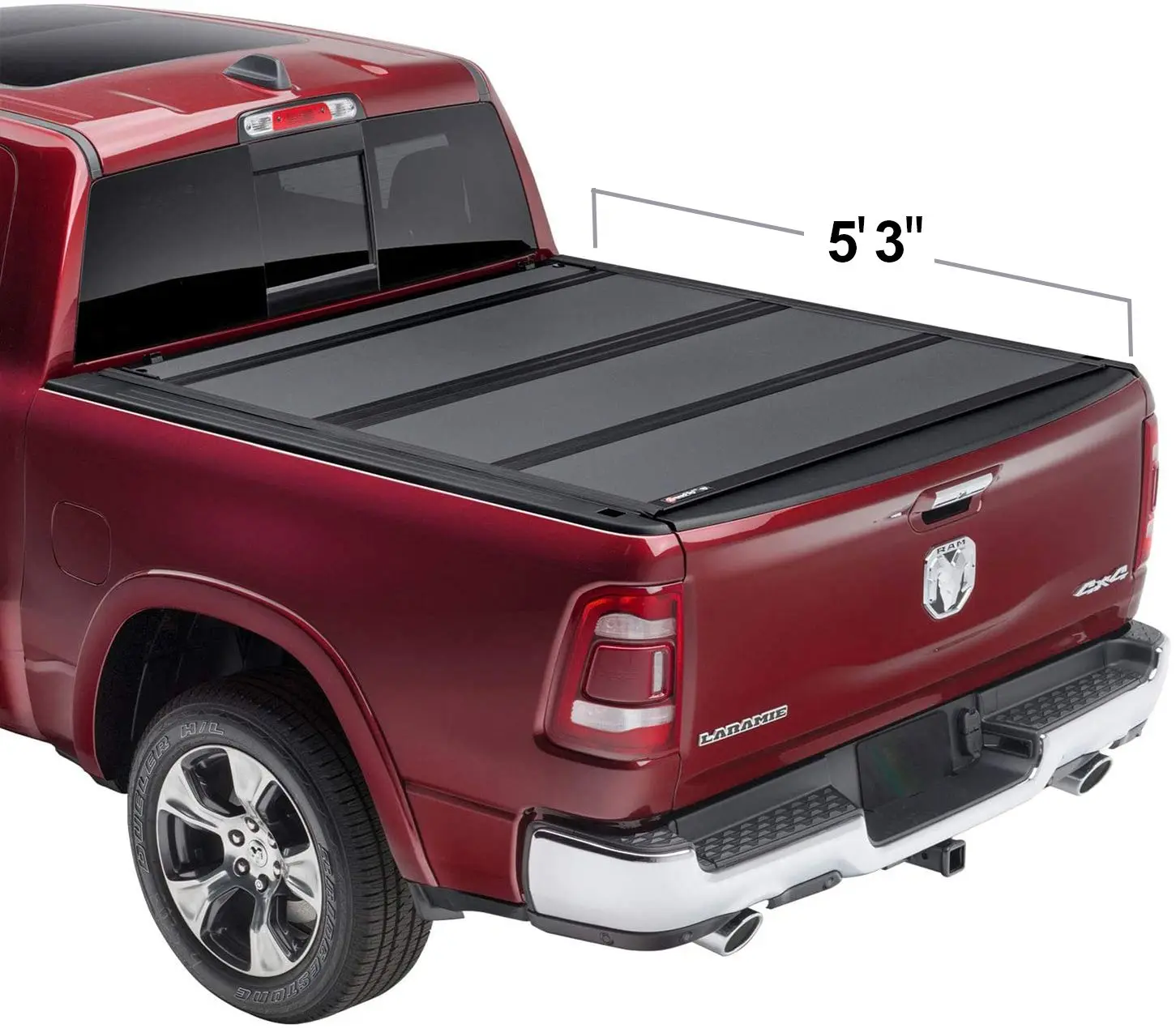 

RONIX Custom-fit Pickup Truck Tonneau Covers For Dodge Ram Aluminum Anti-oxidation Rear Box Cover