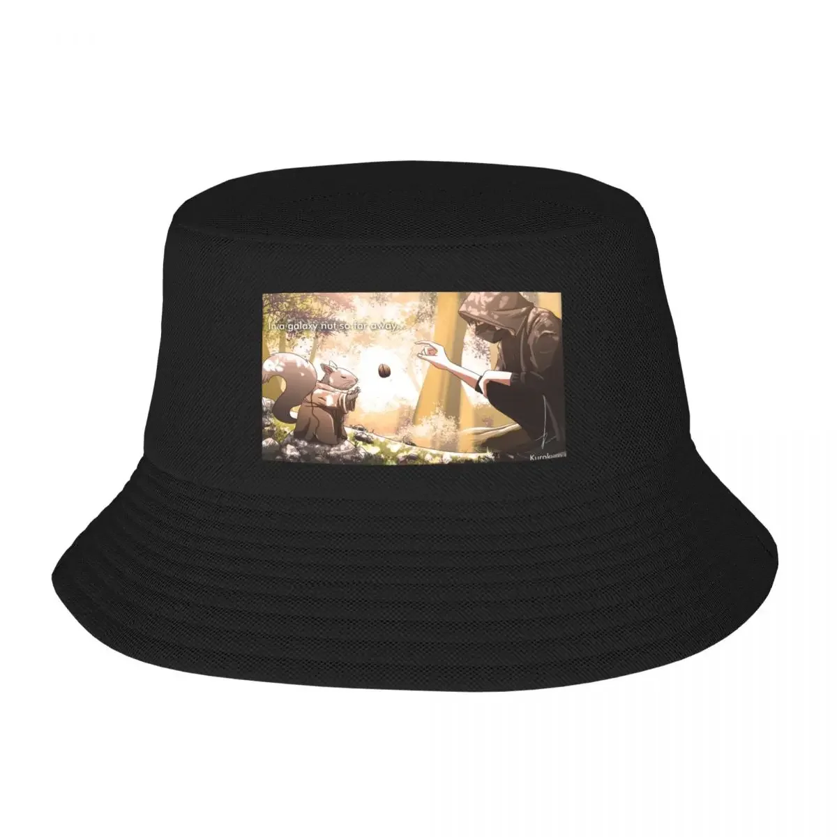 In A Galaxy Nut So Far Away Bucket Hat fashionable Golf Cap Men's Hats Women's