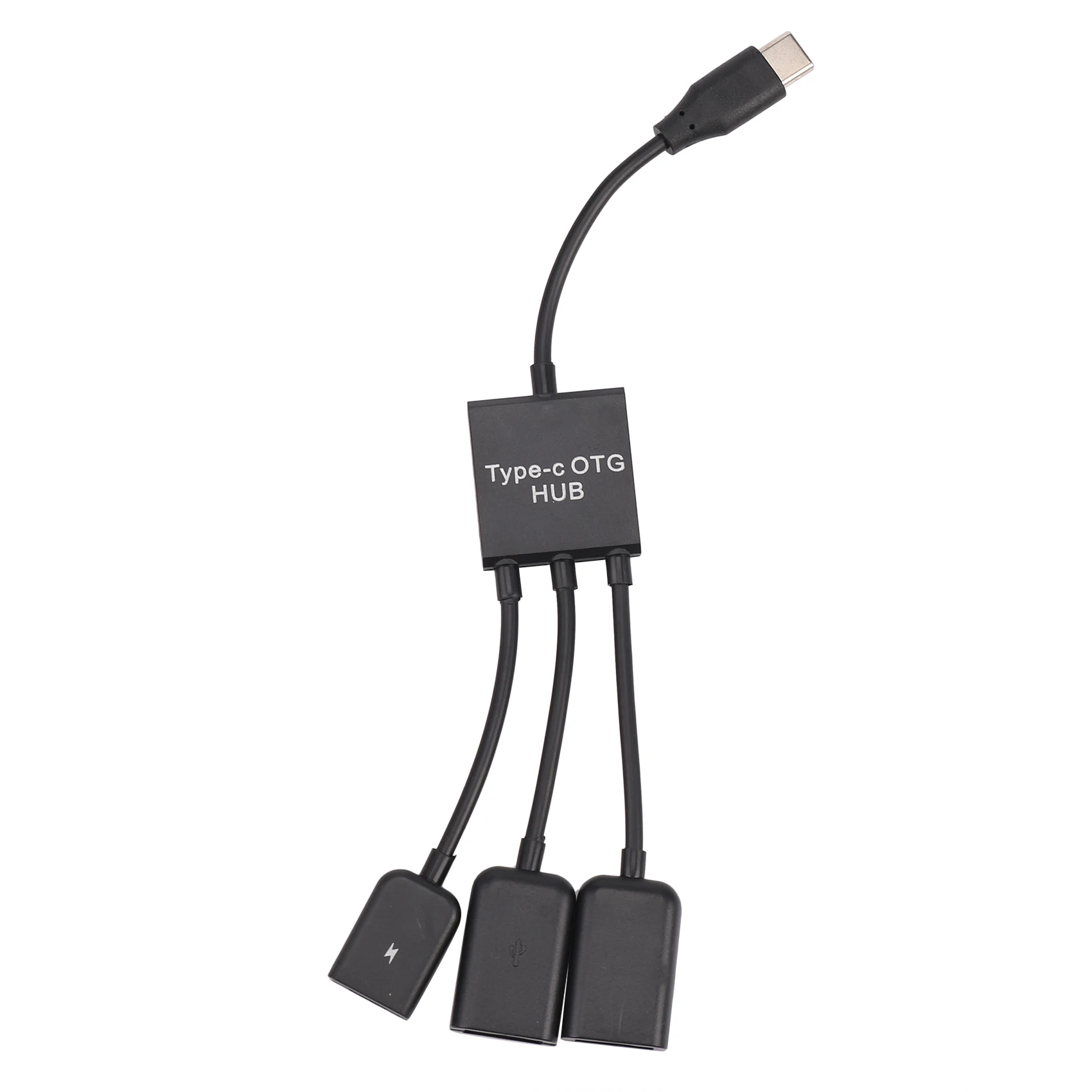 USB 3.1 C타입 수-2 듀얼 USB A 2.0 암 + 마이크로 USB 암, 3 in 1 OTG 허브