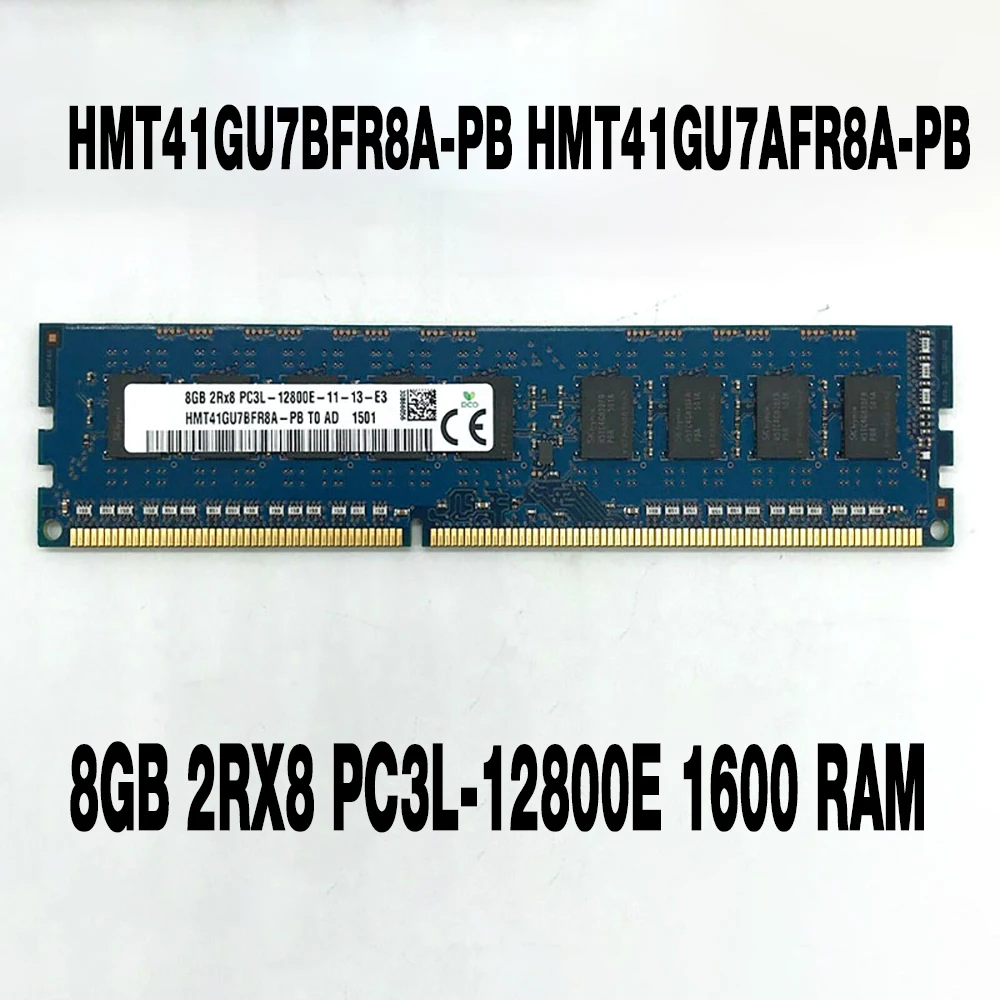 1 шт. 8 ГБ 2RX8 PC3L-12800E 1600 ОЗУ для памяти SK Hynix HMT41GU7BFR8A-PB HMT41GU7AFR8A-PB 1 шт. 8 ГБ 2RX8 PC3L-12800E 1600 ОЗУ для памяти SK Hynix HMT41GU7BFR8A-PB HMT41GU7AFR8A-PB