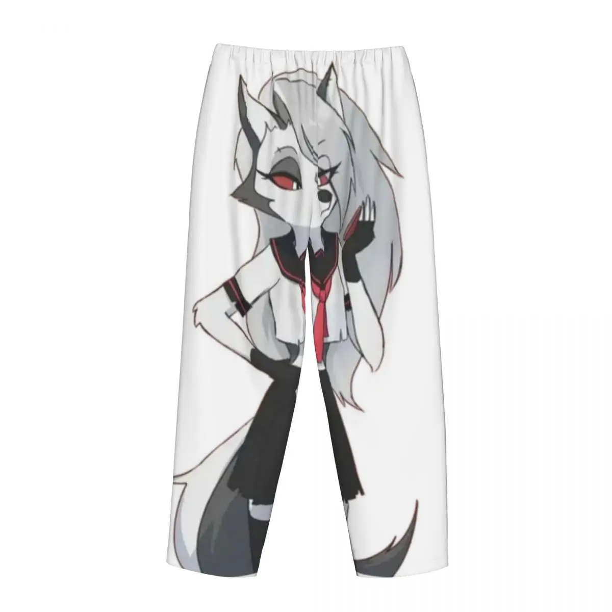 Custom Loona Helluva Boss Loona Women Pajama Pants Lounge Sleep Sleepwear Bottoms with Pockets