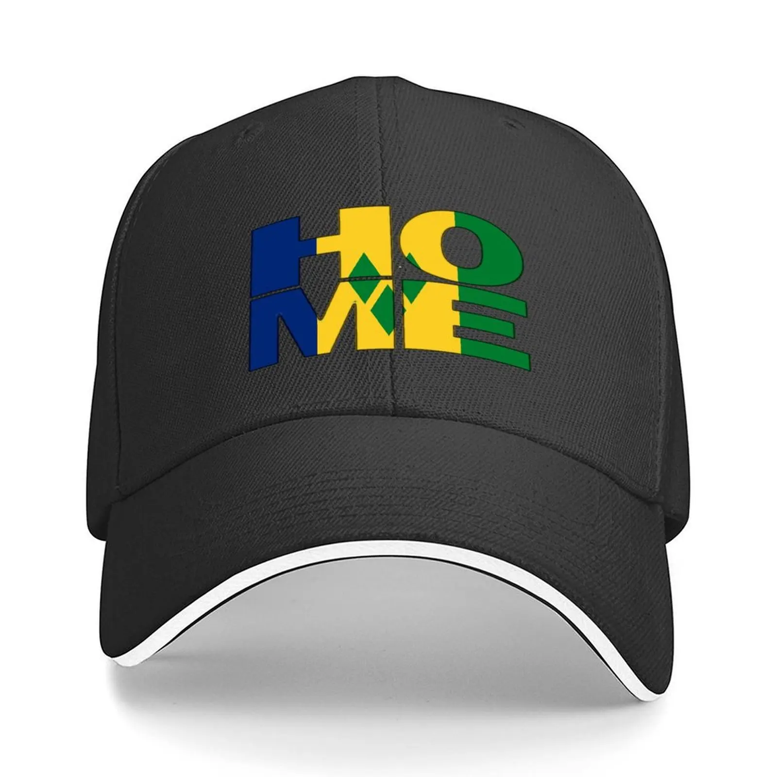 

St Vincent Flag Collection Spelling HOME - Soca Mode Baseball Cap luxury caps birthday Rave custom Hat Caps Women Men's