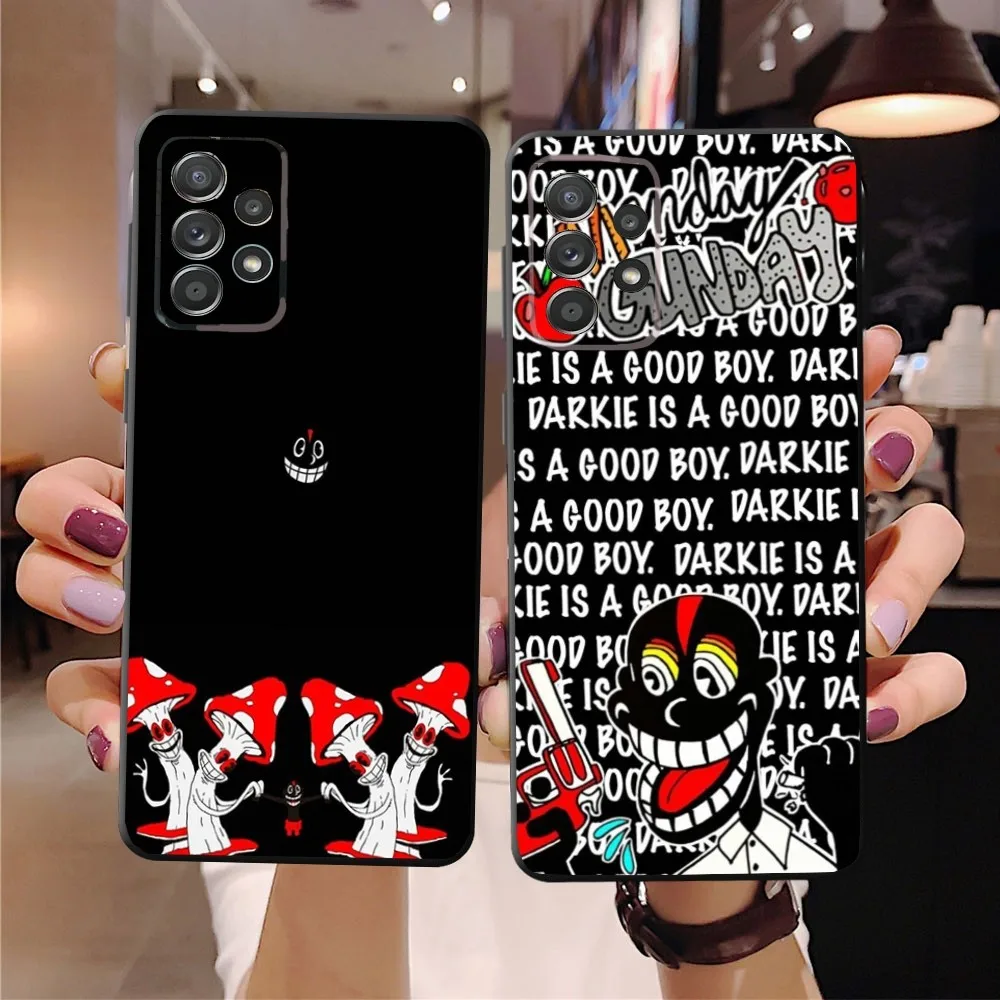 Lil D-Darkie Where Is Darkie Phone Case For SamsungS24,23,22,21,S20 Ultra Pro 10,S30Plus,S9,20lite Ultra Black Cover