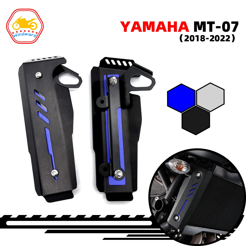 Fits For Yamaha MT07 MT-07 18-22 FZ07 FZ-07 2018 2019 2020 2021 2022 Motorcycle Accessories Radiator Side Guard Covers