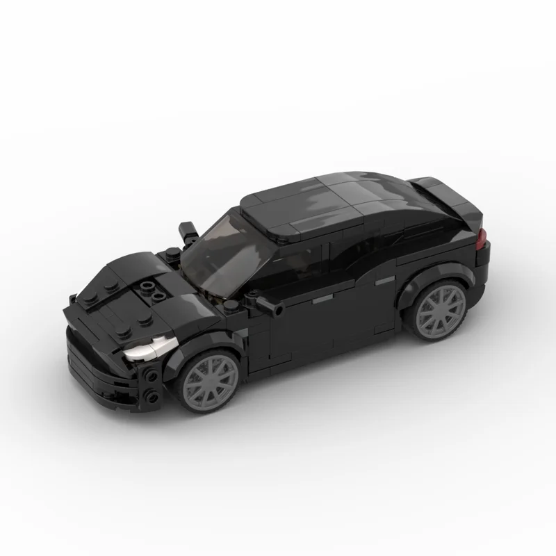 296PCS Moc Technical Teslaed Model Y - Black Car Model Building Blocks Assembly Bricks Toys Kids DIY Birthday Christmas Gifts