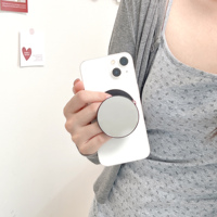 For Magsafe Magnetic Mirror 1Pcs Strong Suction Rotating Folding Ring Phone Holder Alloy Portable Universal Desktop Creative