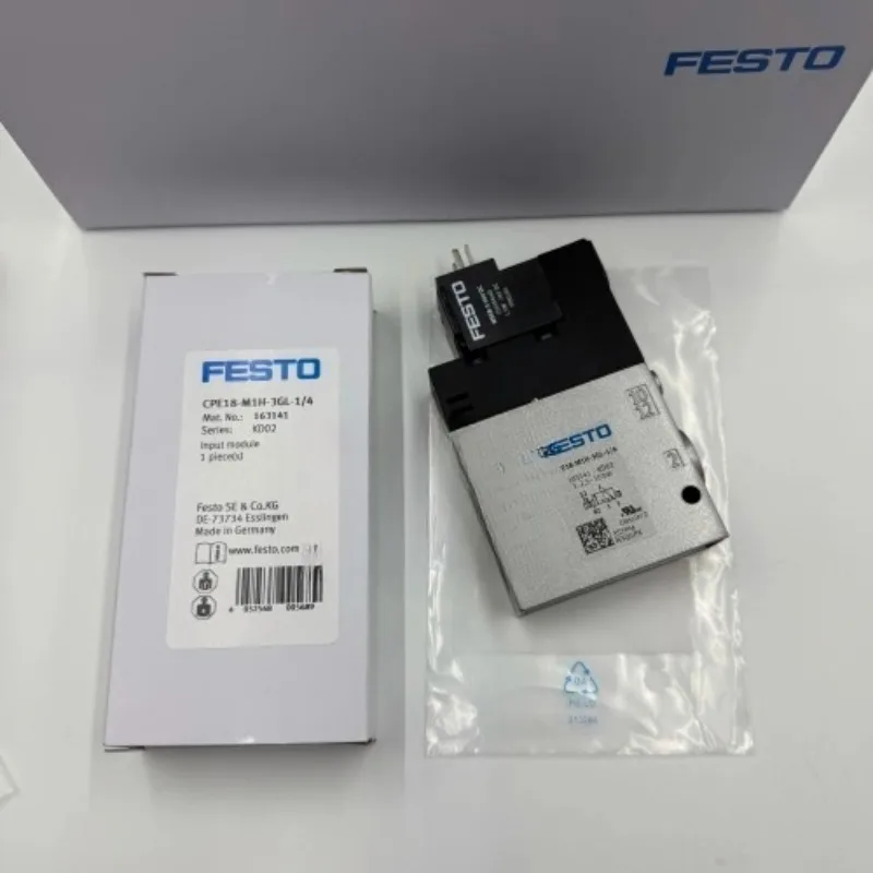 Parts for FESTO Solenoid Valve CPE10-M1BH/M1CH-3GL/5J/5LS-5/3G/E-M7-QS-4/6 Festo