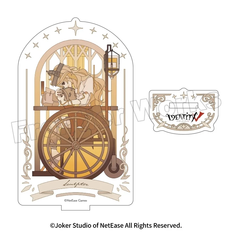 Game Anime Identity V Reznik Emma Woods Helena Adams Acrylic Standing Sign Board Desk Decor Animation Peripheral
