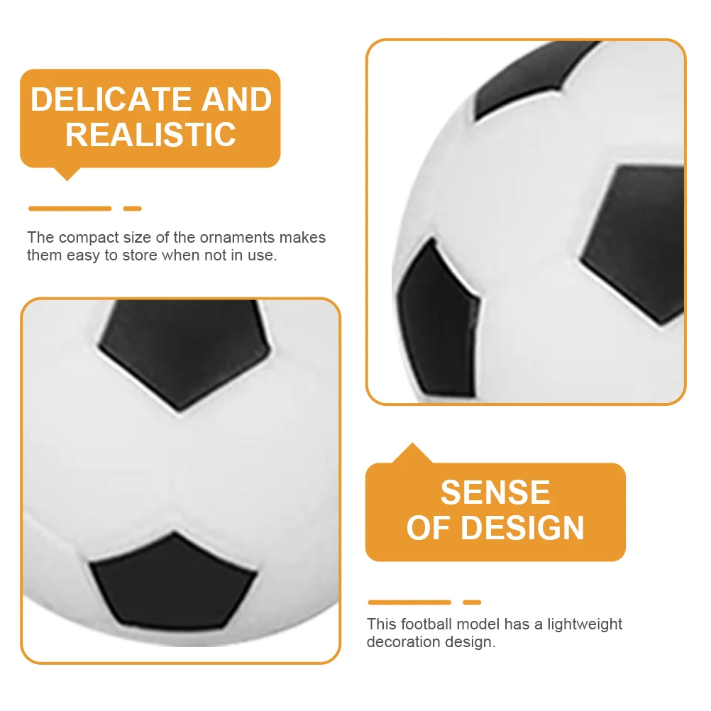 Mini Football Football petites ballons de sport ballons miniatures Abs d'intérieur remplaçables