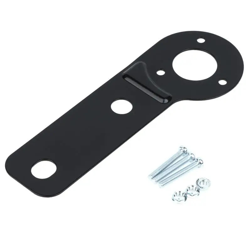 Trailer Wire Connector Socket Mount Plate Lightweight High Strength Bracket for Hitch Tow Bar Small Trailer Towing Use
