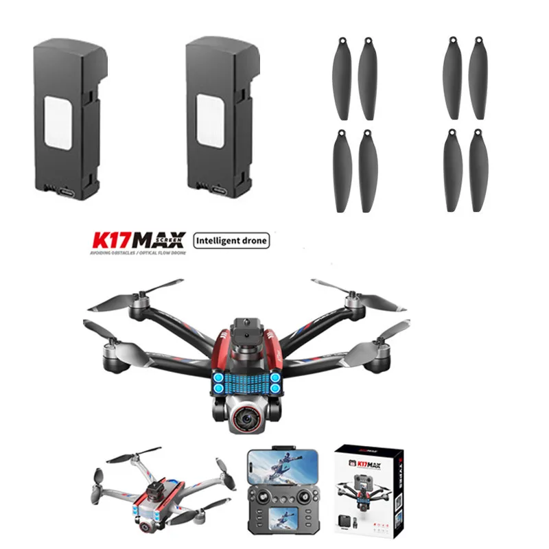 

K17MAX K17 MAX Brushless Remote Control RC Drone Quadcopter Spare Parts Accessories 3.7V 1800Mah Battery/Propeller/USB Line