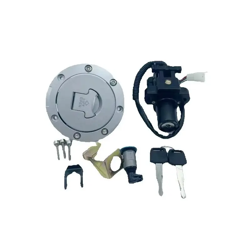 

Motorcycle Lock Ignition Switch Fuel Gas Tank Cap Cover Lock Key Set For HONDA CBR600 2001-2006 CBR600RR CBR100RR 04-07 VTR1000