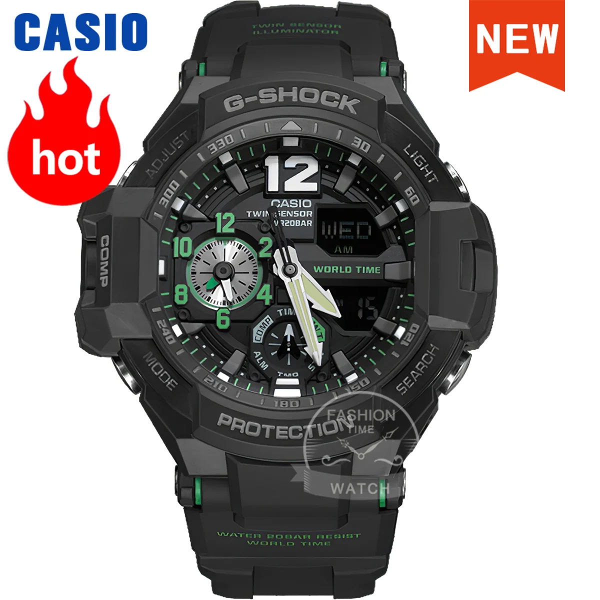 Casio watch for men top brand luxury suit quartz 200m waterproof sports military watch luminous clock classic style