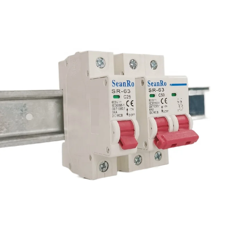 SeanRo-Solar PV Power Circuit Breaker para Baterias, 20amp, 32A, 800VDC, DC, Certificado IEC CE