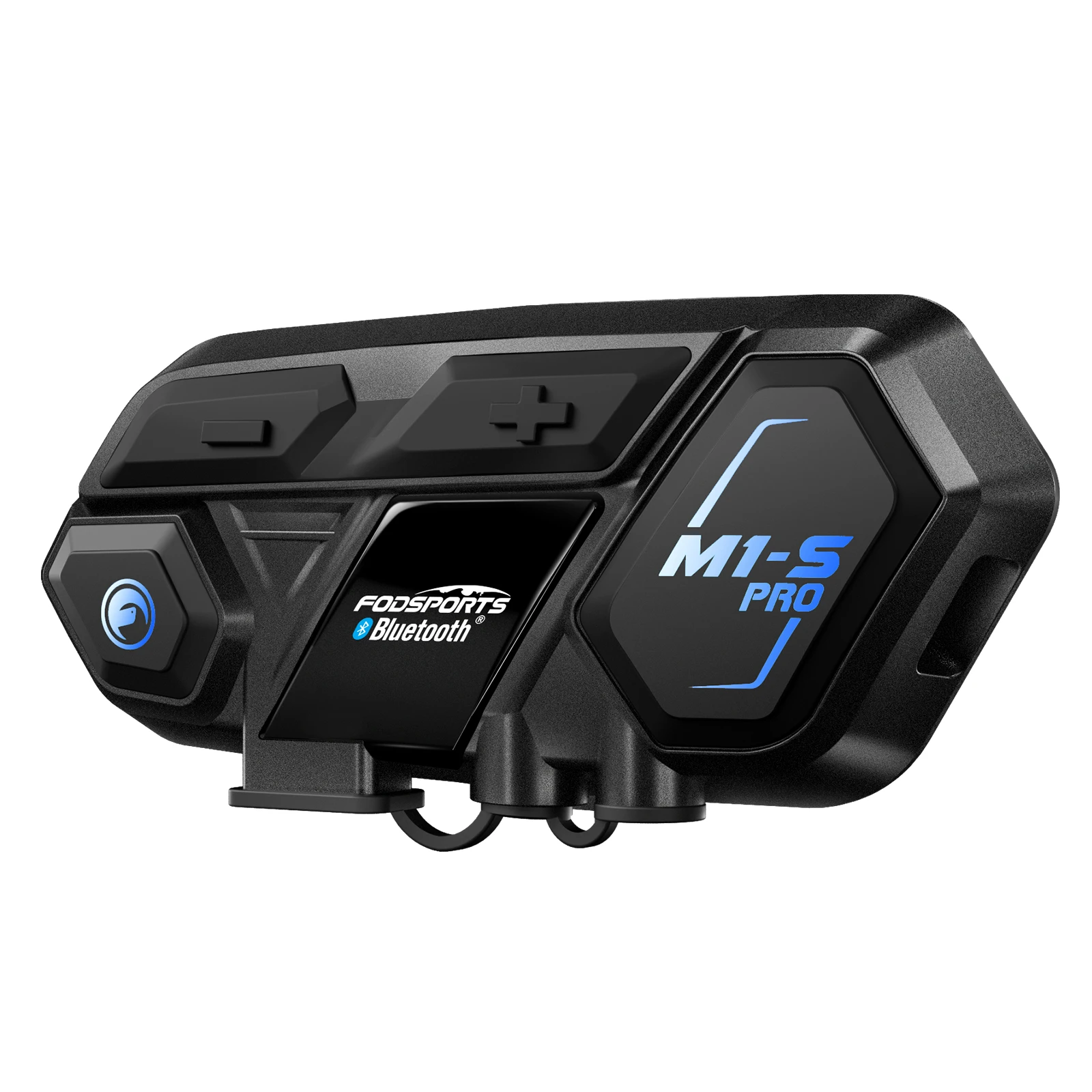 Fodsports M1-S Pro motorfiets-intercomhelm Bluetooth-headset, 8 rijders 2000M