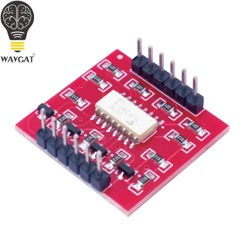 4-channel TLP281 optical isolation IC module Expansion board high and low level optical coupler isolation 4 channels for Arduino