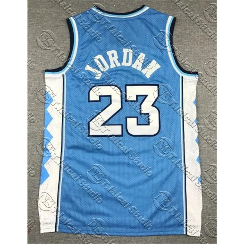 2025 Sommer-Basketball-T-Shirt 23 North Carolina Basketball-Trikot für College Sports Michael Jordan College 3D-gedrucktes Trikot