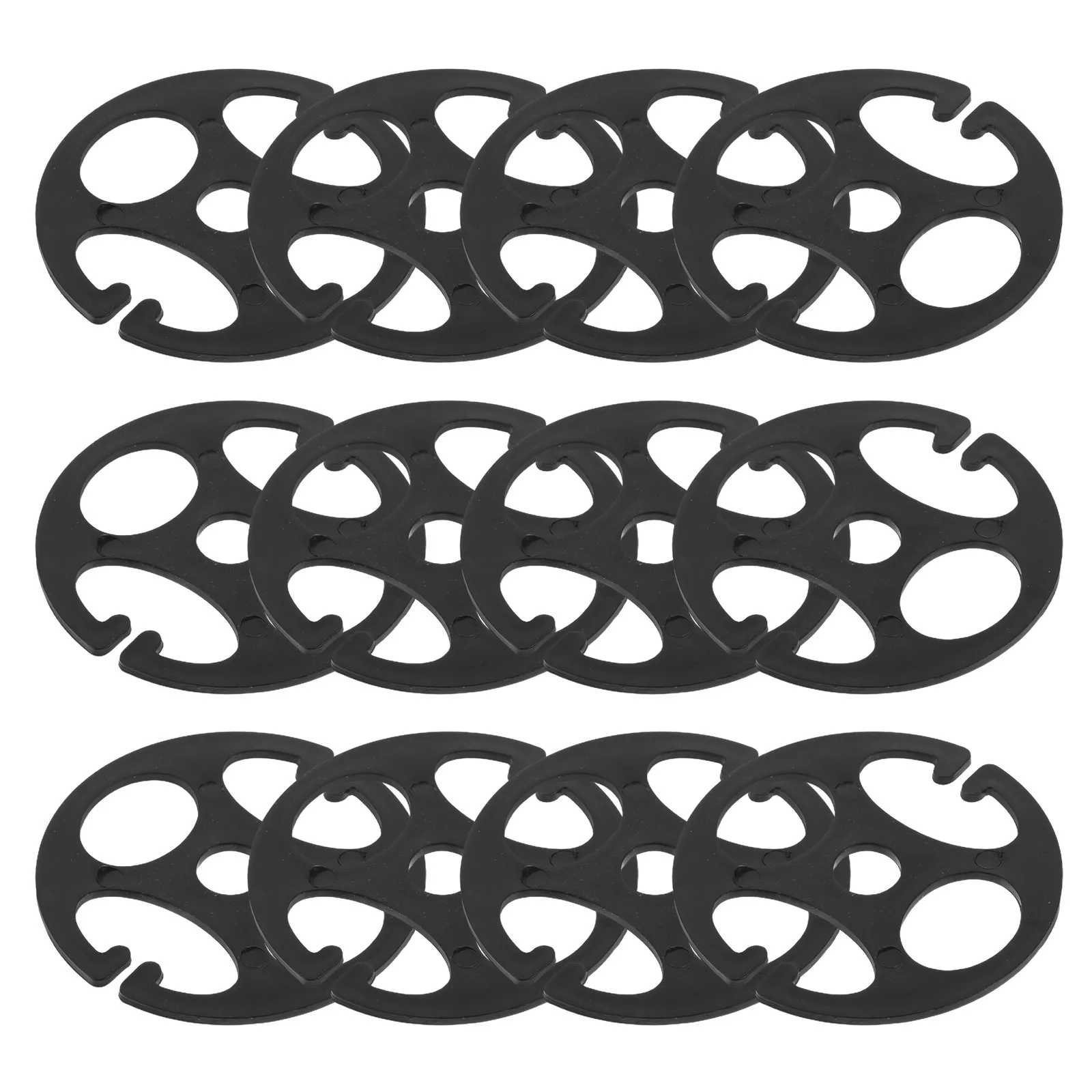 

100Pcs Car Seat Back Simple Installation Plastic Retainer for Seat Cover Cushion Adjustment Replacement Part