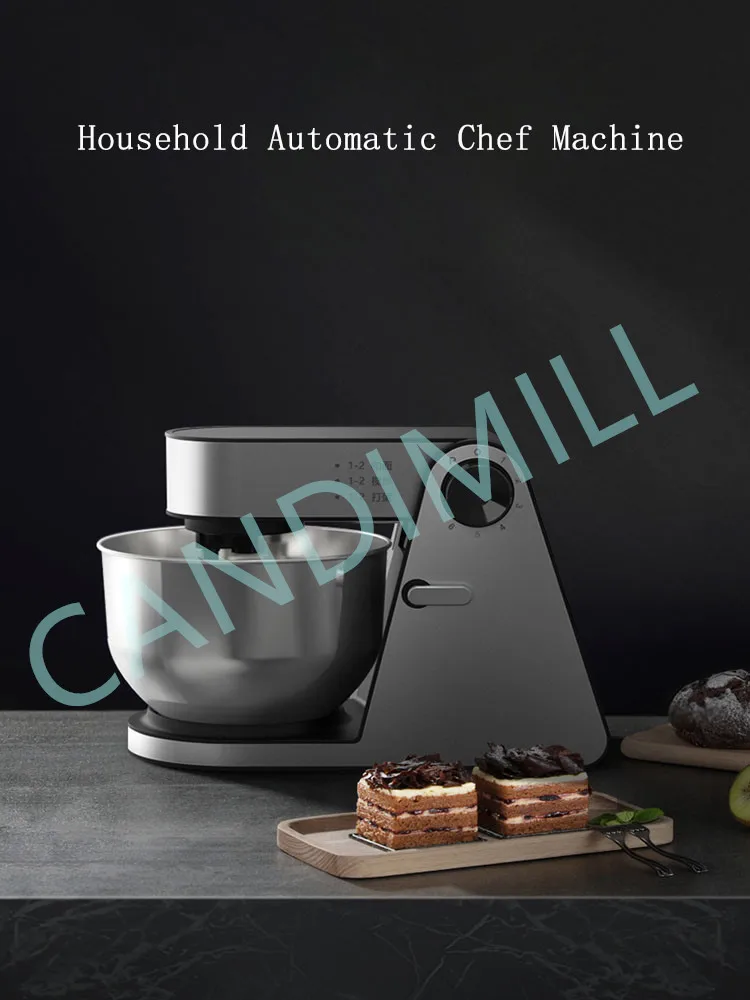 المنزلية الصغيرة الشيف آلة ثلاثية الأبعاد 5L سطح المكتب الكهربائية دلك العجين خافق البيض لتحريك الحليب الطازج وكريم الخفق
