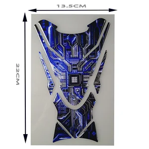 Universal Tankpad Motorrad, Tankkissen, 3D -Tankkissen -Klebstoffe, Ölgasschutz, Suzuki Yamaha Tankschutz Freischlüsselungsschlüsselkette 6 Hauptverkauf Leuchtturm GSX 750F - №1