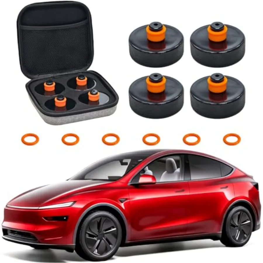 

Lifting Jack Pad for Model Y New Y Juniper /3/S/X 2013-2026, Odorl and Long Lasting TPU Material, Protect Battery and Chassis,