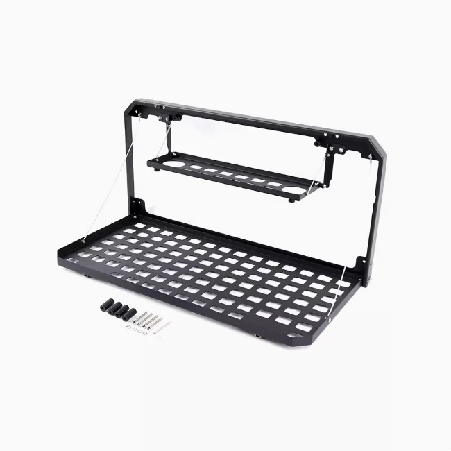 Custom Jetour Traveler T2 Use Of Taildoor Folding Storage Rack-Thickened Alloy
