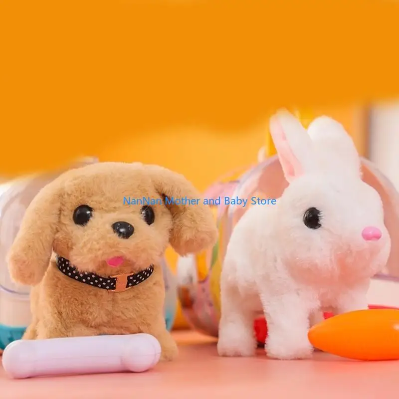 

Electric Barking Dog Toy Walking Animal Simulation Pet Raise Baby Education Toy