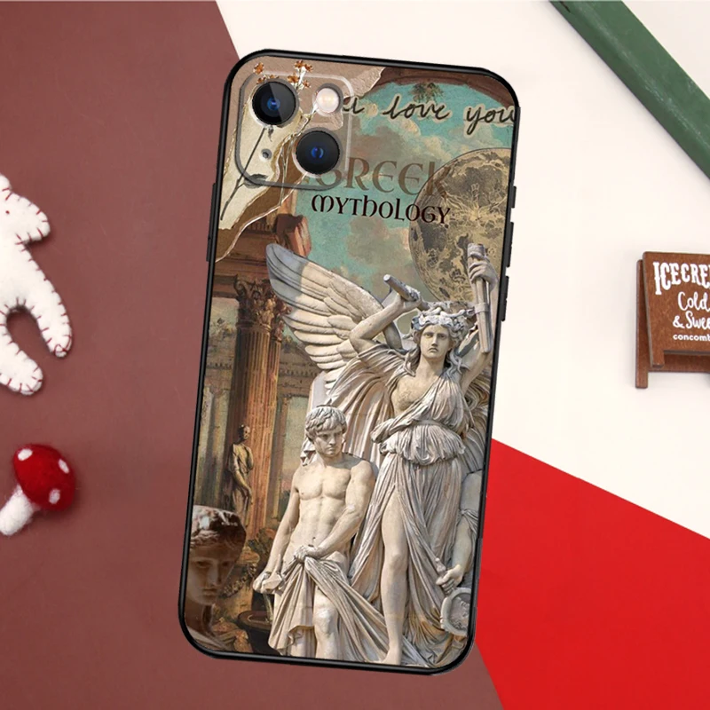 Greek mythology digital Phone Case For iPhone 16 15 14 13 12 Mini 11 Pro Max X XR XS Plus Bumper Back Cover