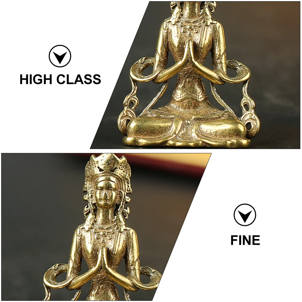 3 قطعة قلادة بوديساتفا الإبداعية النحاس شنقا ديكور فريد بوذا زخرفة للمنزل الجدار الديكور نعمة سحر #6