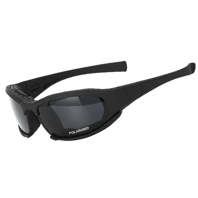 Outdoor Taktische Multifunktionale Neue 4-Linsen Staubdichte Sanddichte und UV-Schützende Schutzbrille