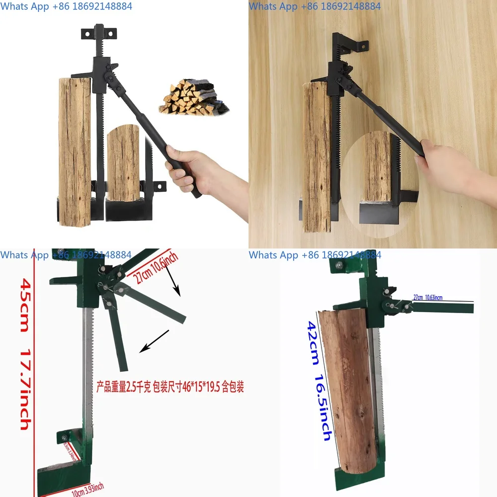 

Manual Wall Mounted Wood Splitter for Fireplace Home Use