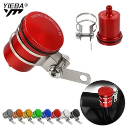 Universal Motorcycle Aluminum Alloy Brake Fluid Reservoir Rear Front Clutch Tank Oil Fluid Cup Motorcycle Refitting Accessories