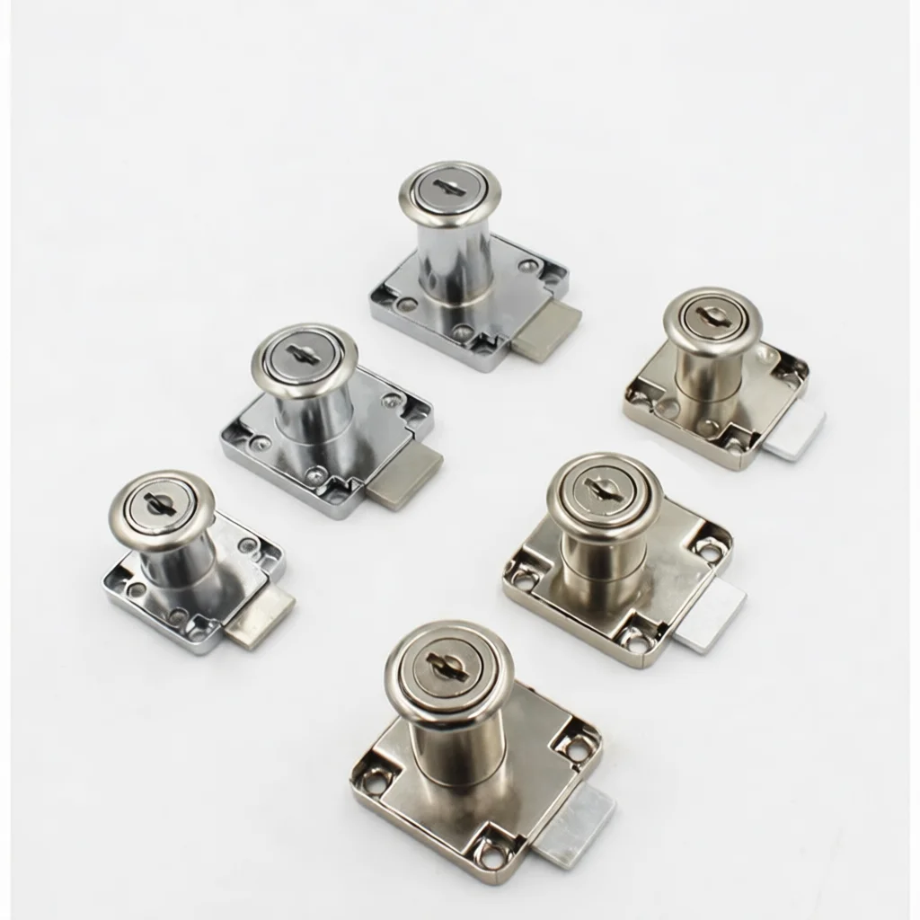 Drawer Lock Furniture Hardware Hidden Cam Desk File Cabinet Lock Security Keyed For Cupboard Wardrobe Locker Storage