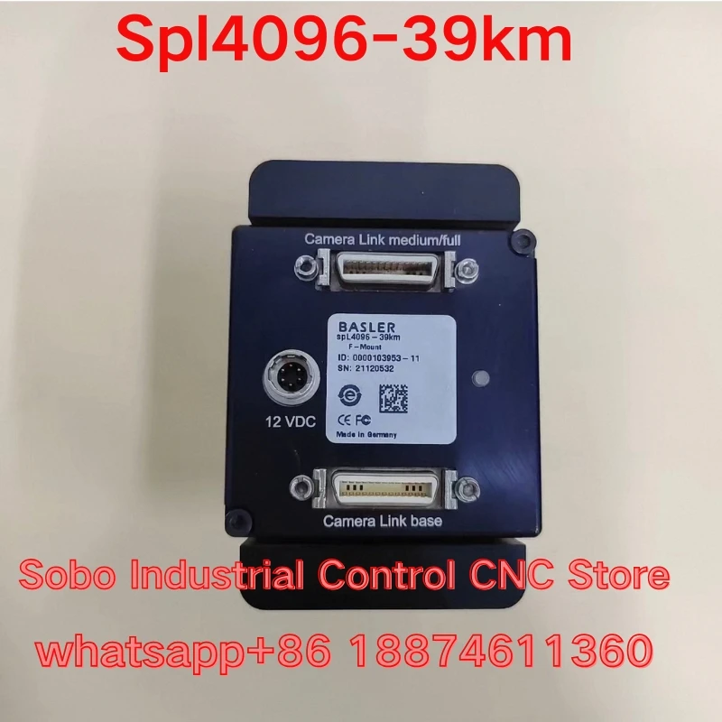 Second-hand   Tested OK Spl4096-39km industrial camera