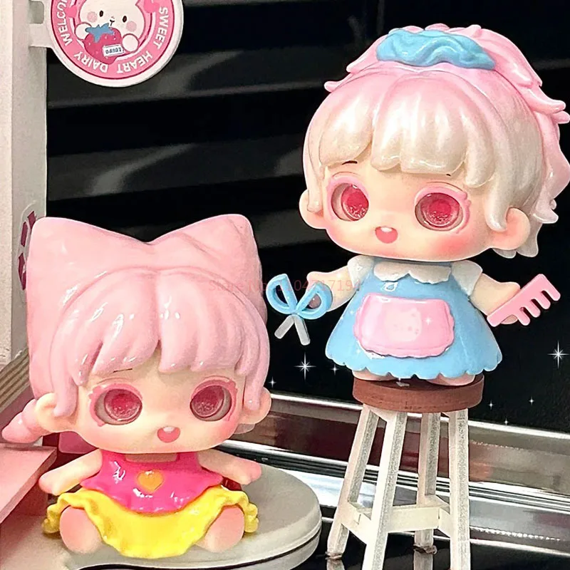 Miana Styling House Series Mini Bean Blind Box Kawaii منضدية ديكور لطيف تحصيل الشكل دمية سر الفتيات هدية عيد ميلاد #5
