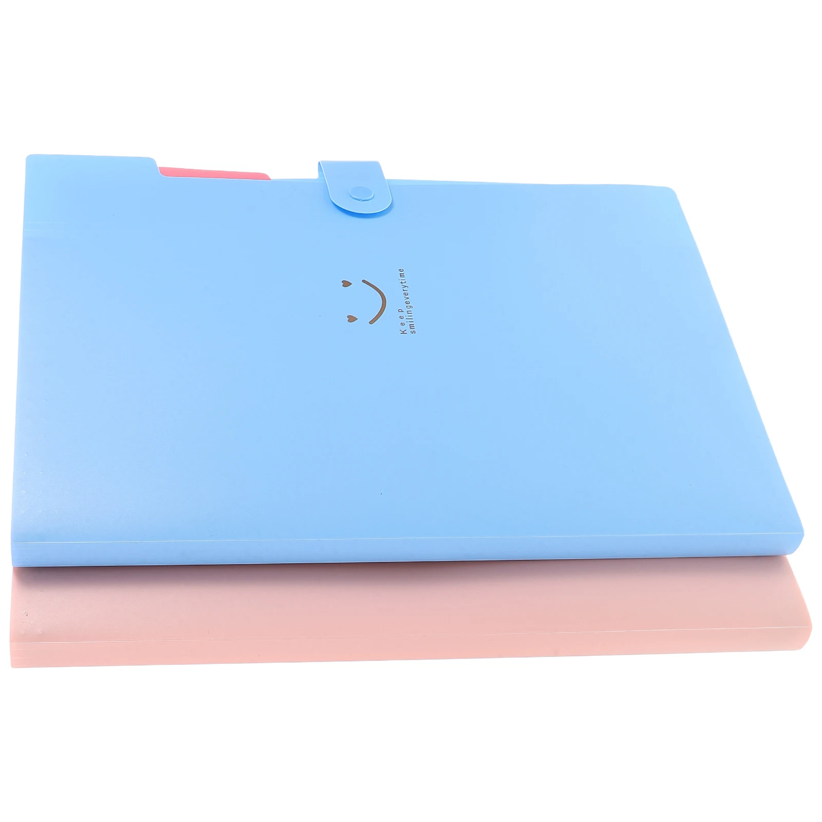 

2Pcs Multi-Layer Expanding File Folder Plastic Organizer Document Holder for Office School Home Plastic Folder