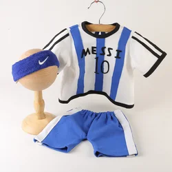 Maillot de Football pour Nouveau-né Taille 10, Barboteuse en Tissu de Coton, Chapeau, Accessoire de Photographie, Tenue de Séance Photo