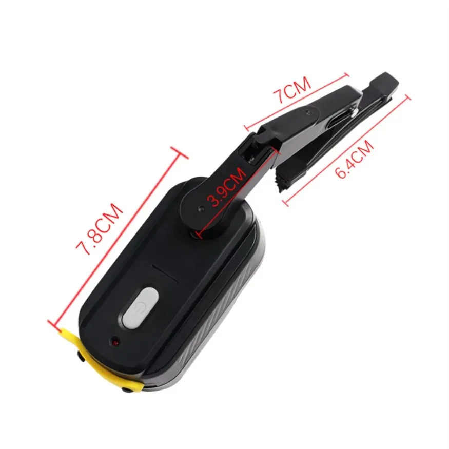 Limpador de para-brisa elétrico universal para capacete de motocicleta, limpador de para-brisa compatível com a maior atualização de segunda geração 1