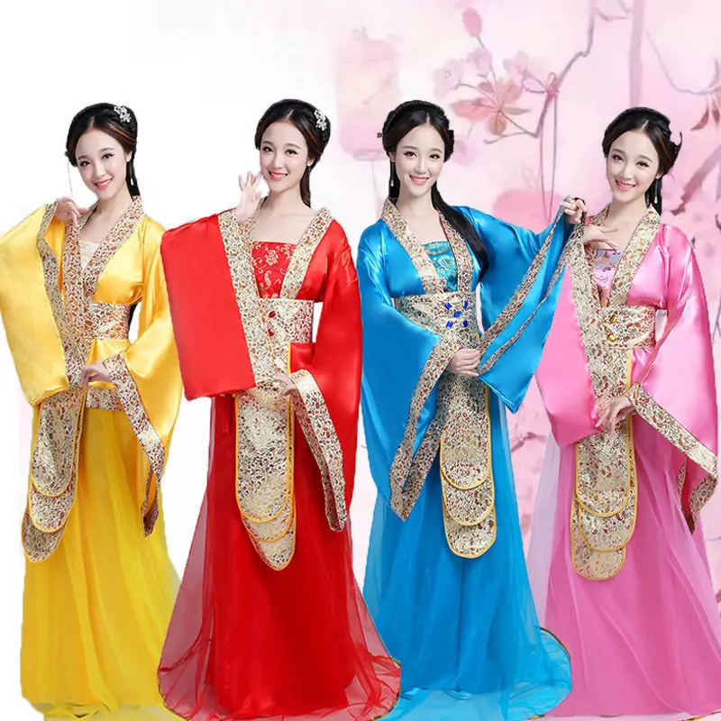 Chinese Clothing Costume Tang dynasty empress that imperial concubine Princess Wu Zetian seven immortals Hanfu stage costume