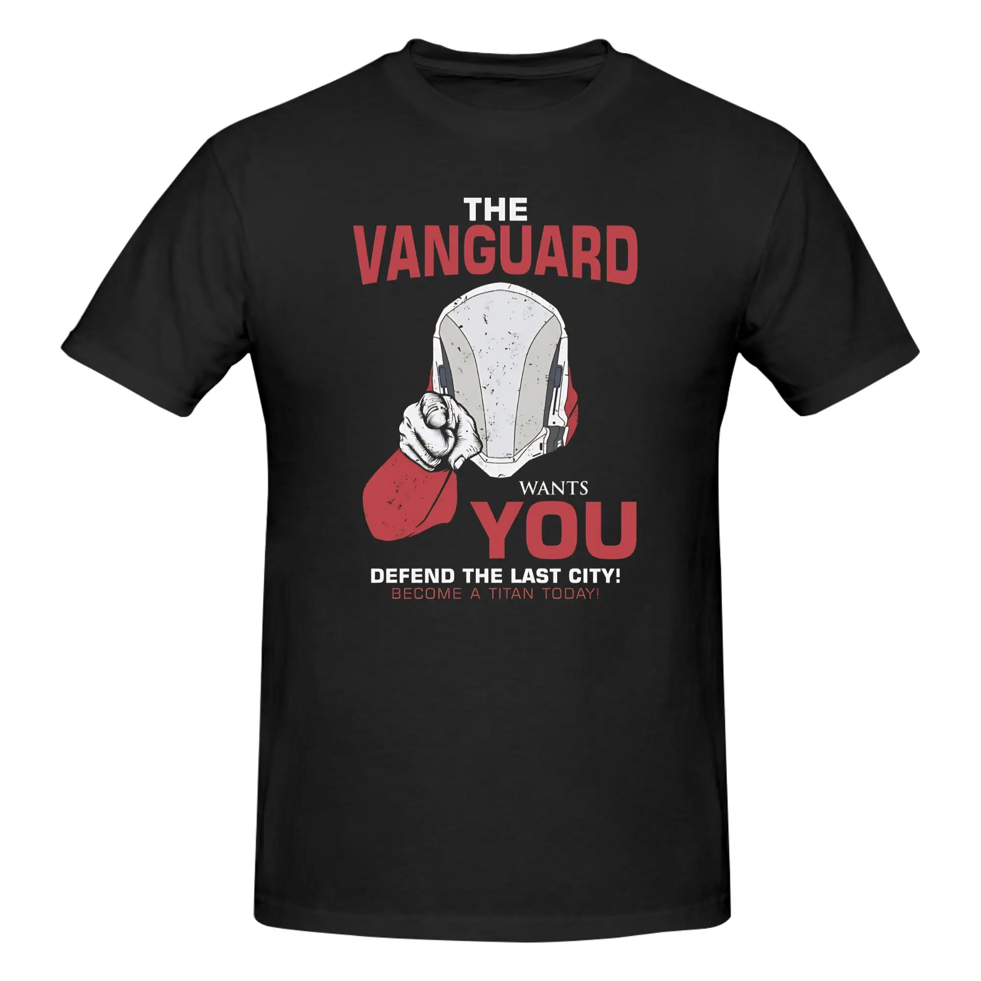 T-Shirt 100% coton avec image graphique The Vanguard Novelty, Destinies MMO-FPS, pour hommes, 1 pièce