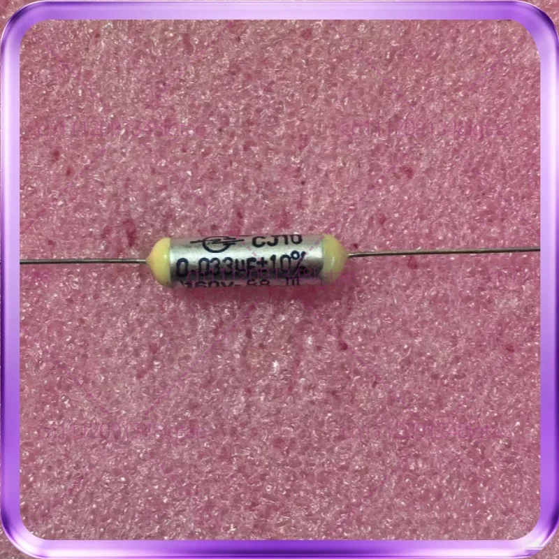 30pcs CJ10-160V metallized capacitor 0.033UF 0.047UF 0.15UF 0.22UF coupling capacitor